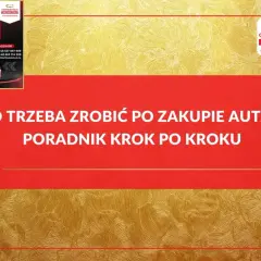 Poradnik krok po kroku, co zrobić po zakupie auta. Uniknij dodatkowych kosztów, jak podatek od wzbogacenia auto, dzięki dobrej polisie.