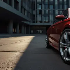 Czerwone Audi A3: Ikona Sportowego Stylu i Elegancji