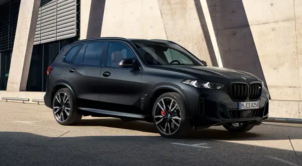 BMW X5 czarne - luksusowy SUV o sportowym charakterze