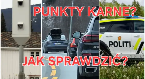 Gdzie sprawdzić punkty karne? Widok kamery drogowej, korka ulicznego i radiowozu policyjnego.