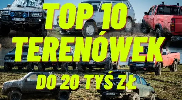 Najlepsze auta z napędem 4x4 do 20 tys: 5 modeli w terenie