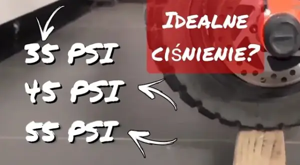 Jakie ciśnienie w oponach hulajnogi, aby uniknąć niebezpieczeństw?