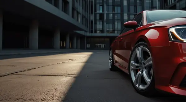 Czerwone Audi A3: Ikona Sportowego Stylu i Elegancji