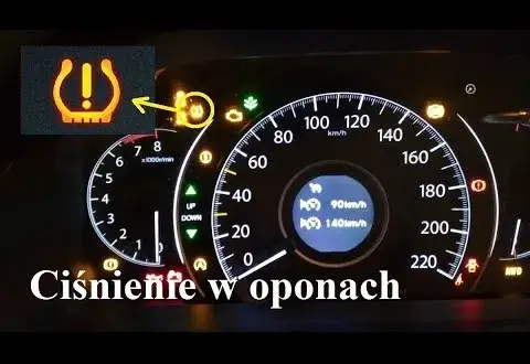 Jak wyłączyć kontrolkę ciśnienia w oponach i uniknąć problemów