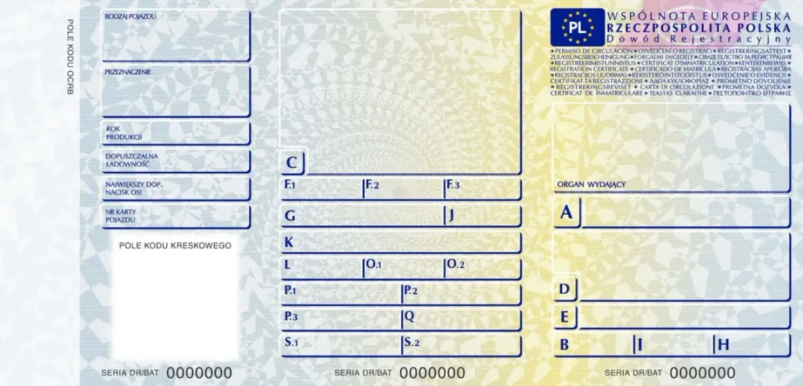 Dowód rejestracyjny pojazdu. Sprawdź, czy trzeba mieć przy sobie dowód rejestracyjny, gdy jedziesz samochodem.