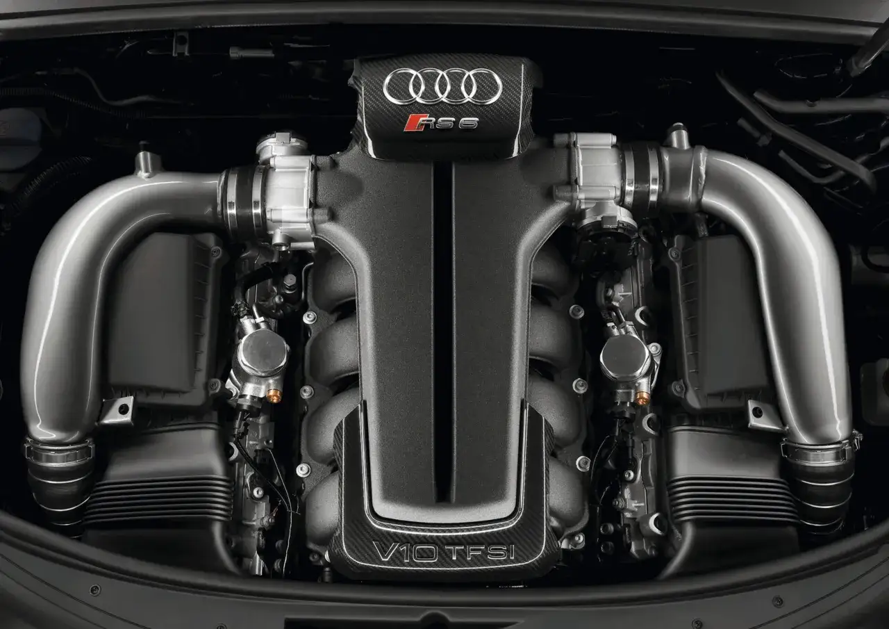 Zdjęcie Audi RS6 V10: Potężny Silnik i Oszałamiające Osiągi Superauta