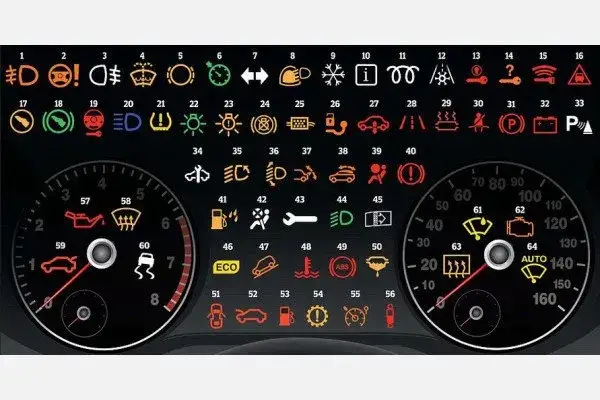Co oznaczają kontrolki w Peugeot 308? Opis ostrzeżeń i symboli na desce